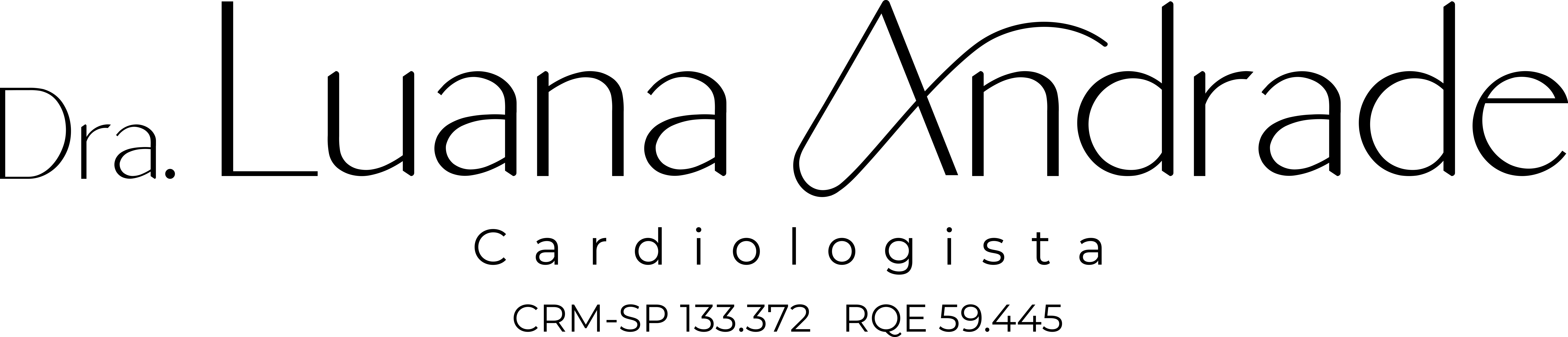 Dra. Luana Andrade Cardiologista Logo